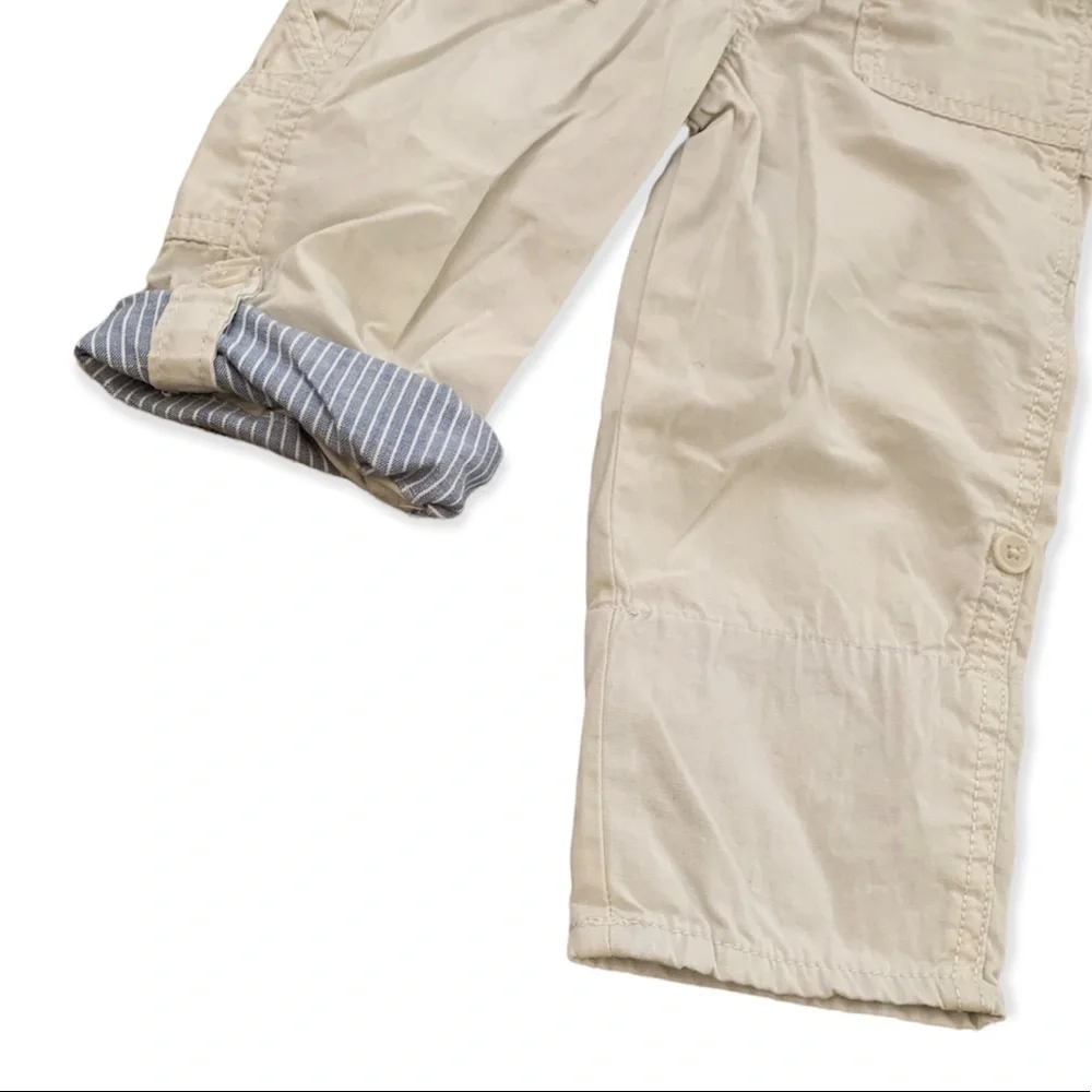 OshKosh B’Gosh Toddler Boy’s Tan Overalls